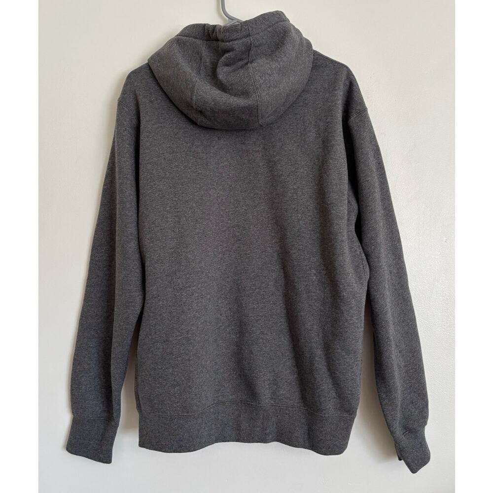 Dark Grey Nike Men's Cotton Hoodie Sweatshirt M - Picture 4 of 5